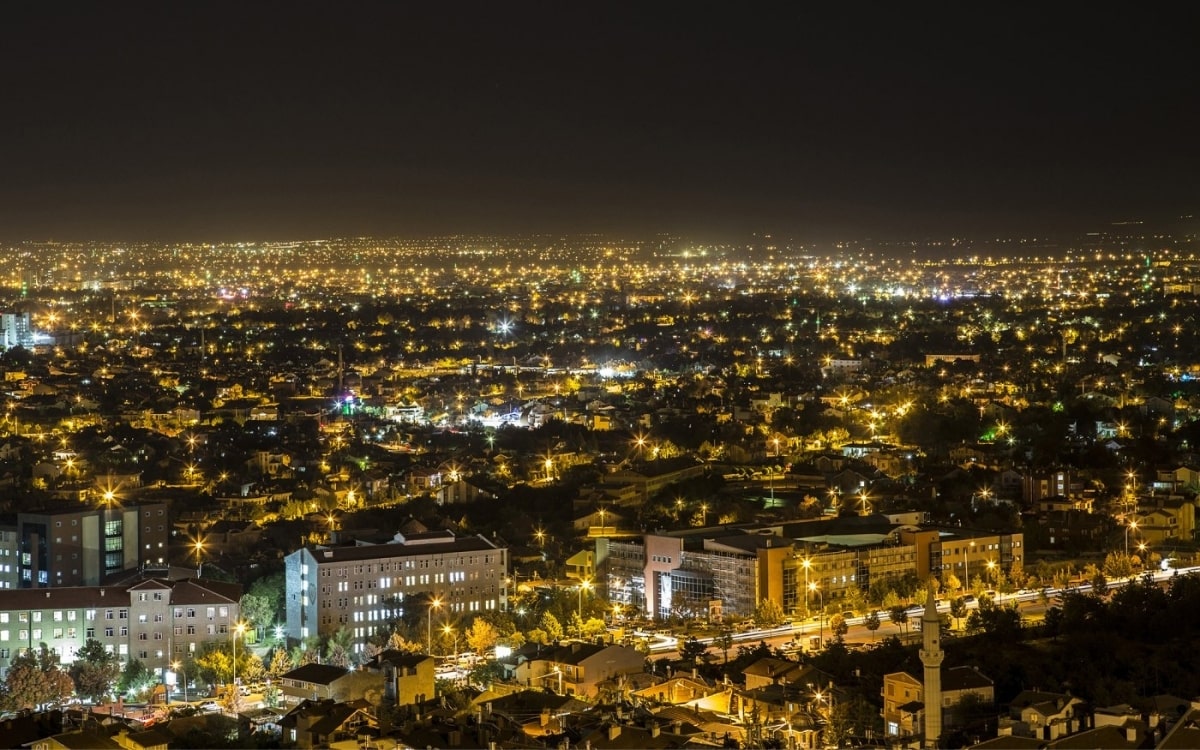 Akyokuş Tepesi’nden Konya Manzarası